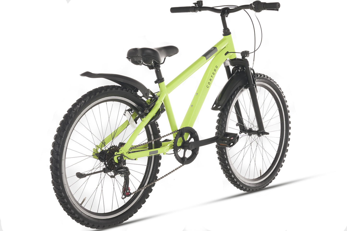 Ranger 7-Gang Jungenfahrrad 24 Zoll fluoreszierend gelb