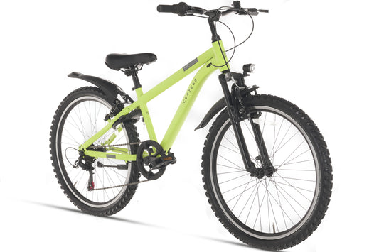 Ranger 7-Gang Jungenfahrrad 24 Zoll fluoreszierend gelb