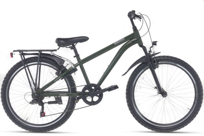 Ranger Plus 7-Gang Jungenfahrrad 24 Zoll Blau