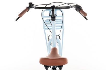 Transporter Mädchenfahrrad 22 Zoll - 7 Gänge - Blau