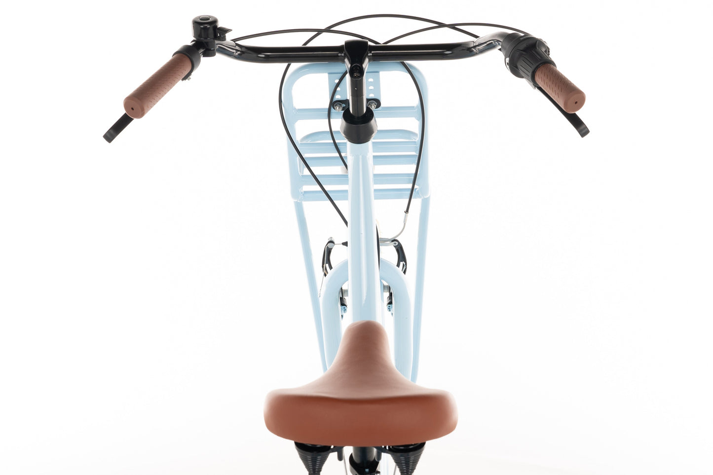 Transporter Mädchenfahrrad 24 Zoll - 7 Gänge - Blau