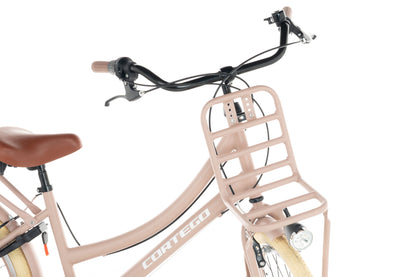 Transporter Girls' Bike 22 inch - 7 Gears - Salmon