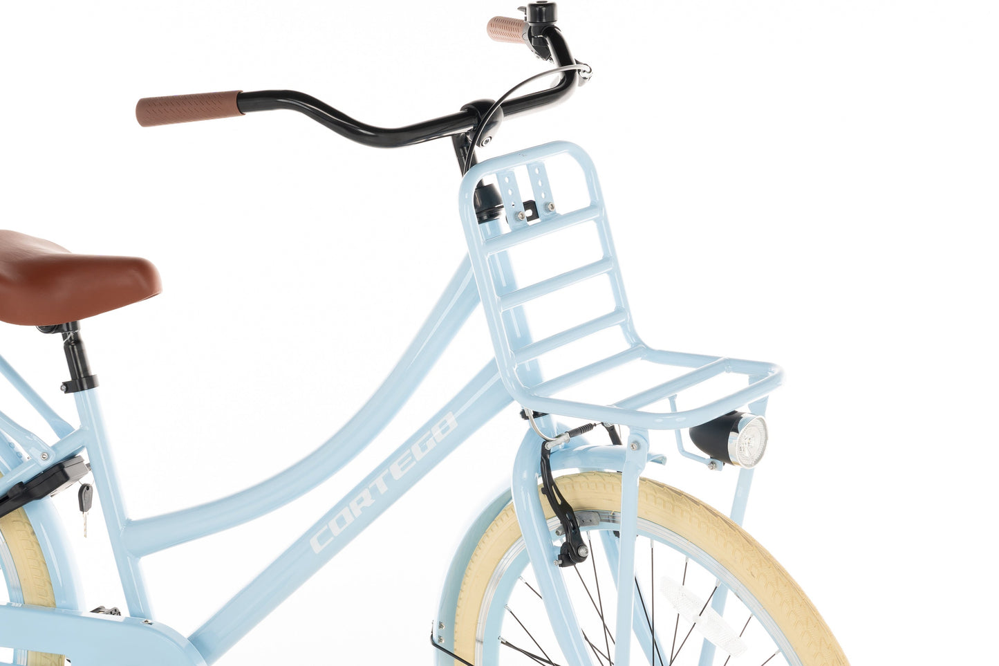 Transporter Mädchenfahrrad 24 Zoll Blau