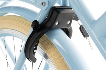 Transporter Mädchenfahrrad 24 Zoll Blau