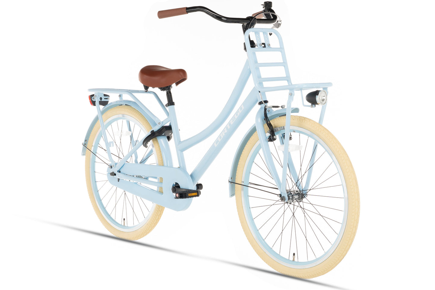 Transporter Mädchenfahrrad 24 Zoll Blau