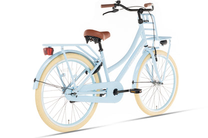 Transporter Mädchenfahrrad 24 Zoll Blau