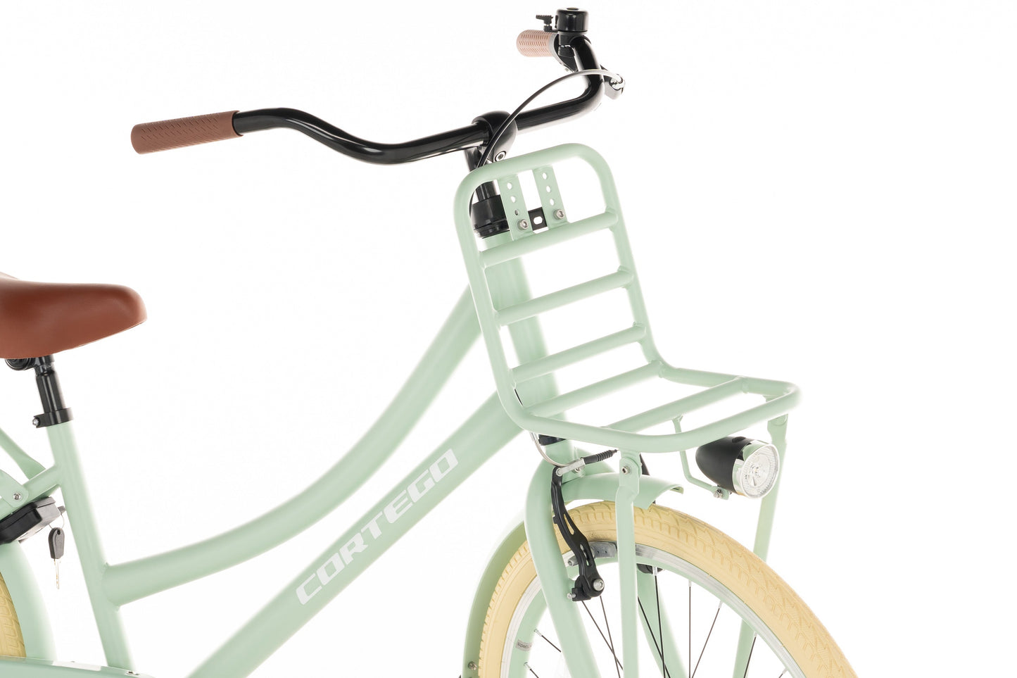 Transporter Mädchenfahrrad 22 Zoll Grün