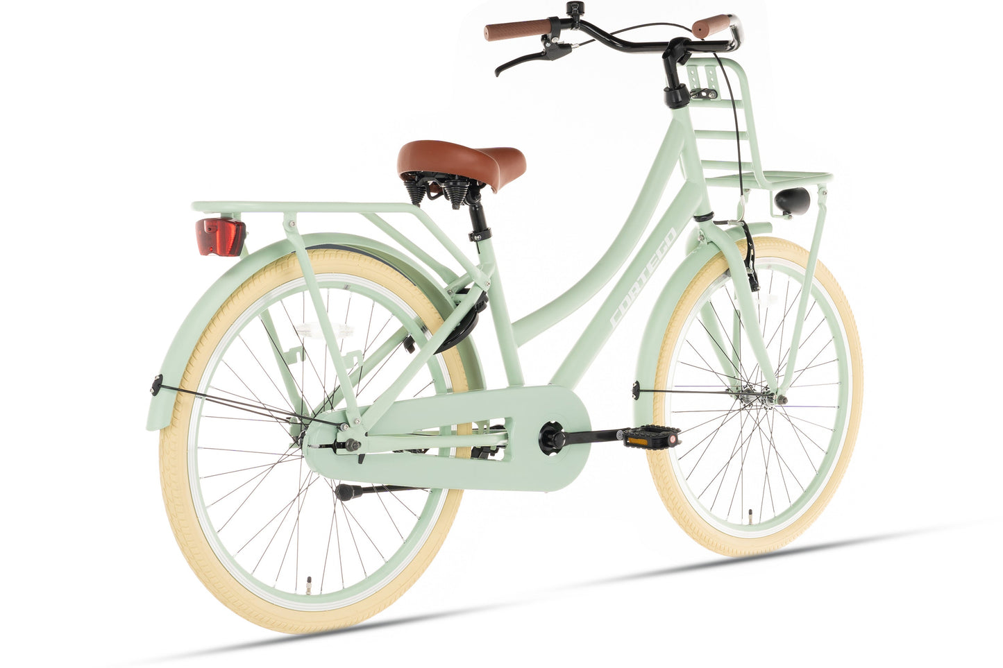 Transporter Mädchenfahrrad 22 Zoll Grün