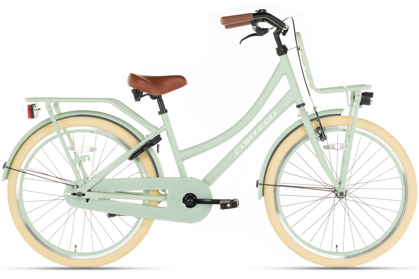Transporter Mädchenfahrrad 22 Zoll Grün