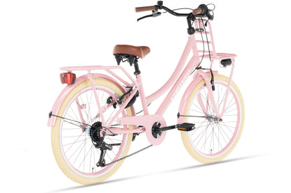 Transporter Girls' Bicycle 22 inch - 7 Gears - Pink