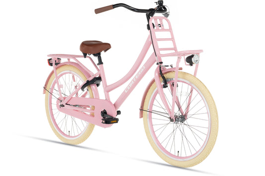 Transporter Mädchenfahrrad 22 Zoll Rosa