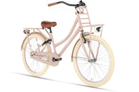 Transporter Mädchenfahrrad 24 Zoll Lachs