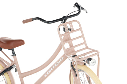Transporter Mädchenfahrrad 22 Zoll Lachs