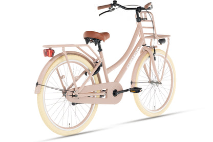 Transporter Mädchenfahrrad 22 Zoll Lachs