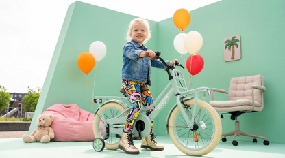 Liberty Mädchenfahrrad Grün 16 Zoll