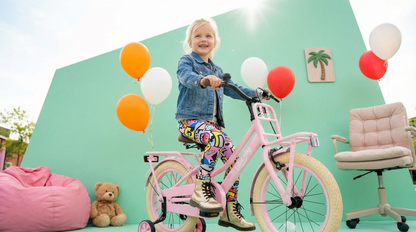 Liberty Mädchenfahrrad Pink 14 Zoll