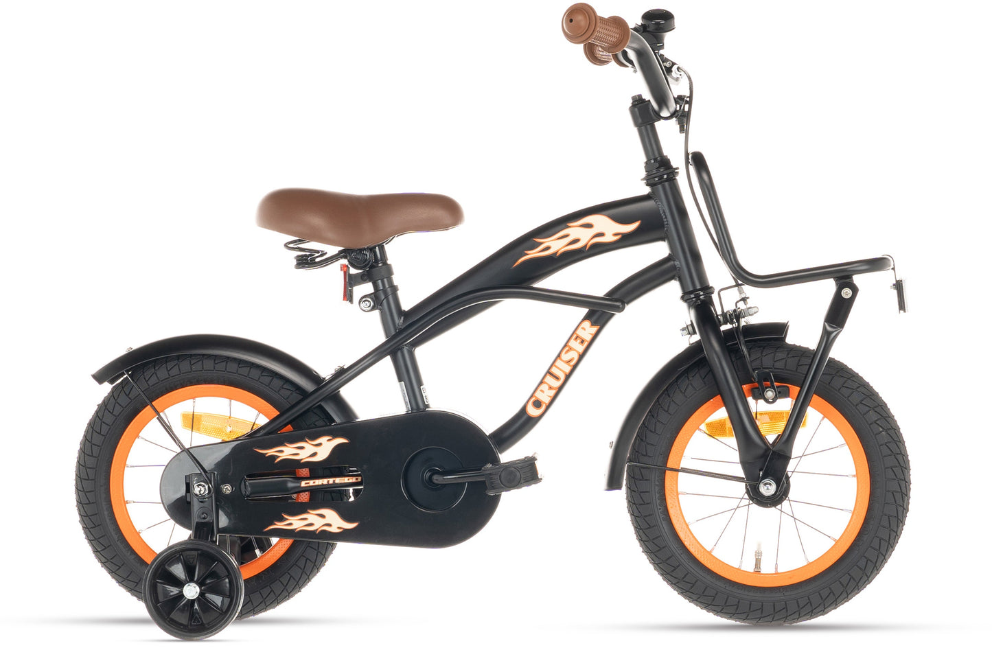 Cruiser Boys Bike Orange 12 Inch