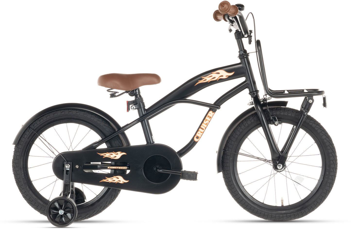 Cruiser Boys' Bicycle Black 16 Inch