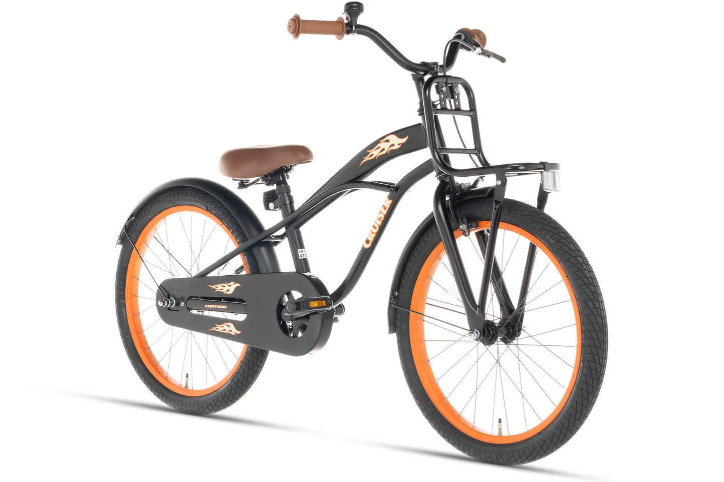 Cruiser Boys Bike Orange 20 Inch