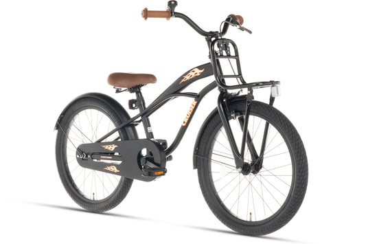 Cruiser Boys' Bicycle Black 22 Inch