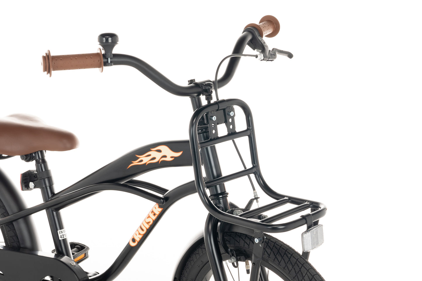 Cruiser Boys' Bicycle Black 22 Inch