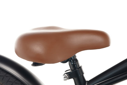 Cruiser Jungenfahrrad Schwarz 22 Zoll