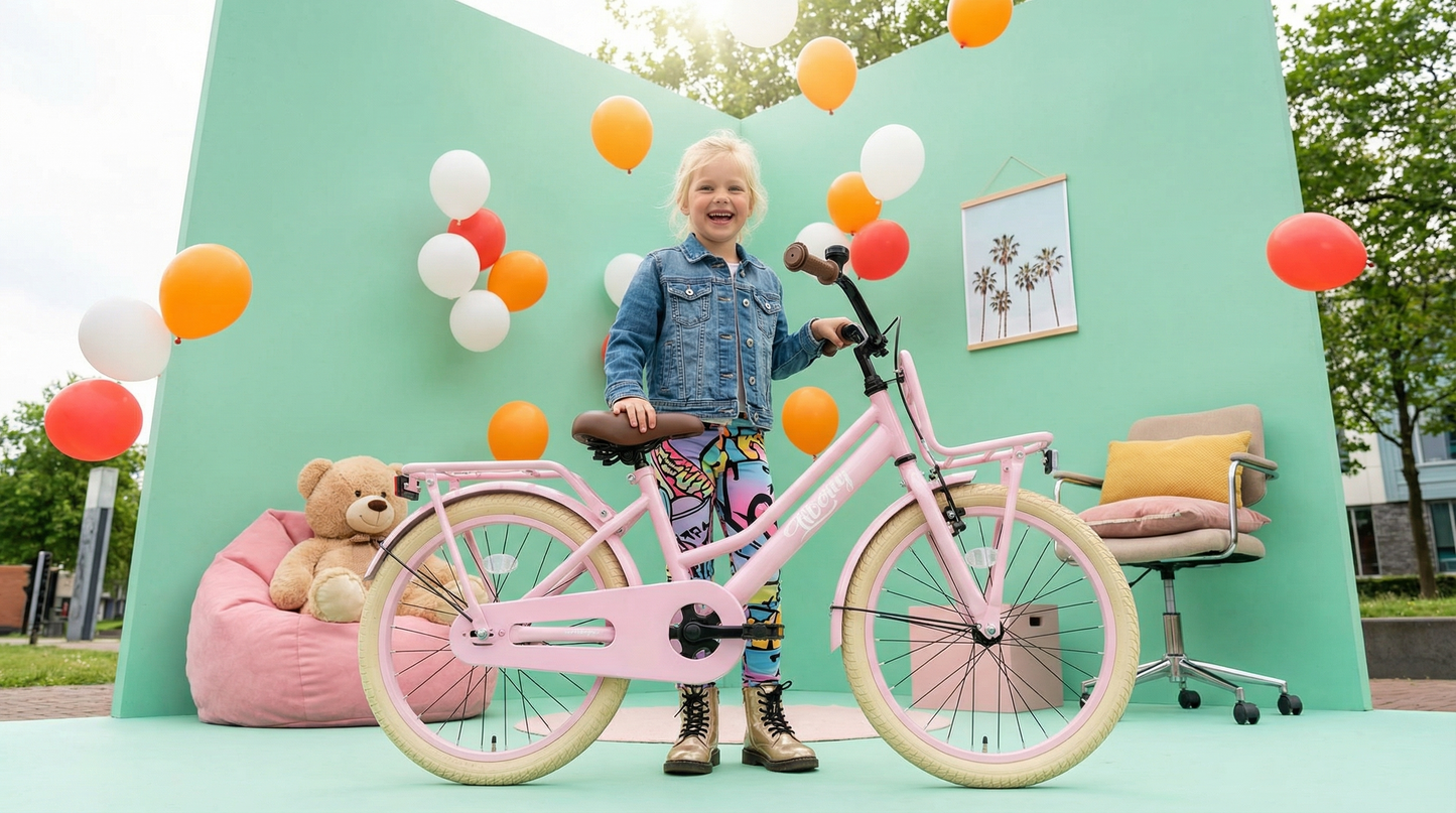Liberty Mädchenfahrrad Pink 20 Zoll