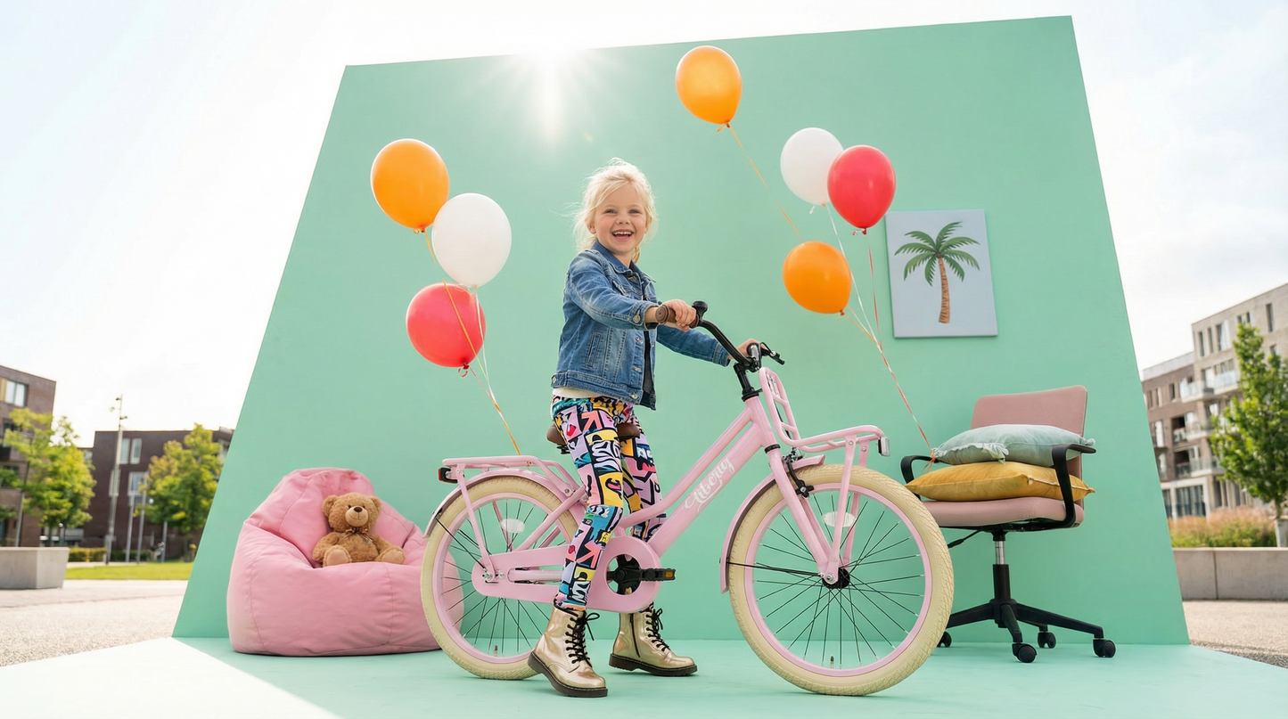 Liberty Mädchenfahrrad Pink 20 Zoll