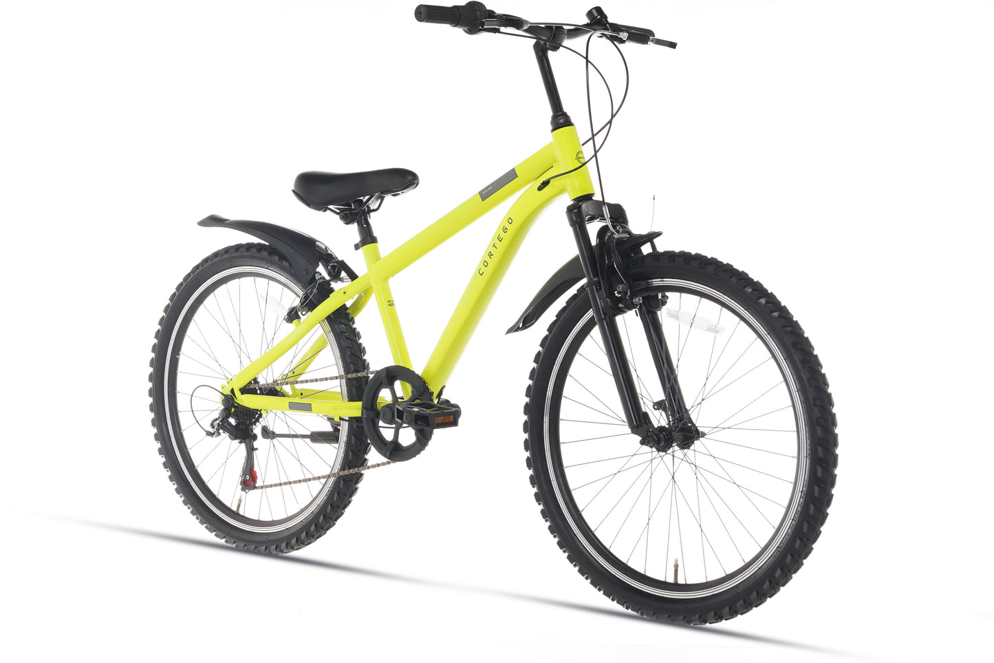 Ranger 7-Gang Jungenfahrrad 24 Zoll fluoreszierend gelb