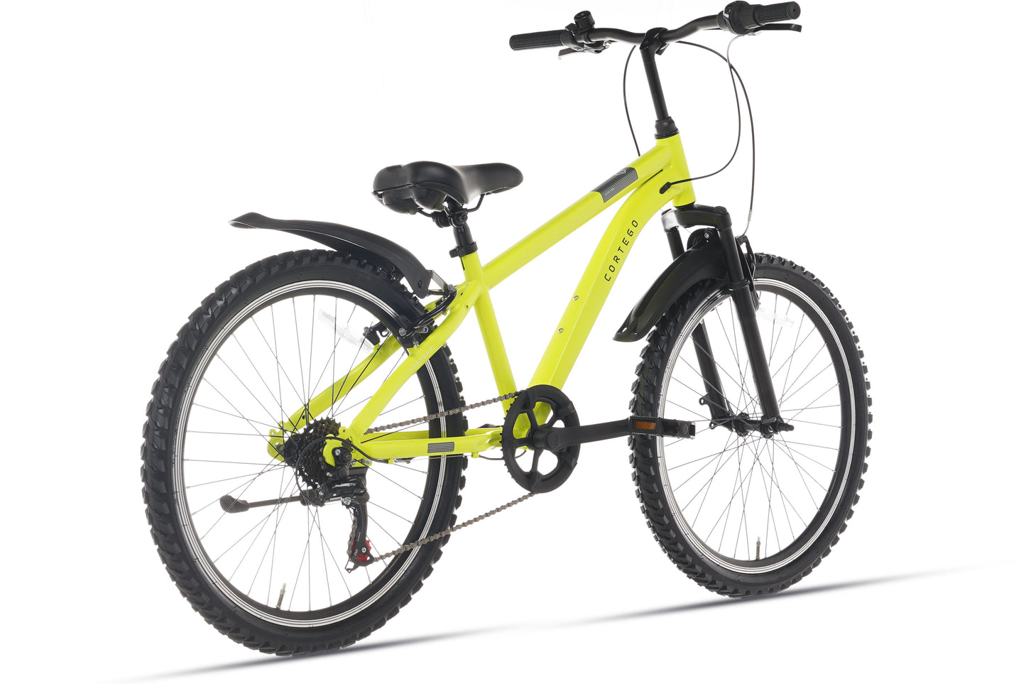Ranger 7-Gang Jungenfahrrad 24 Zoll fluoreszierend gelb