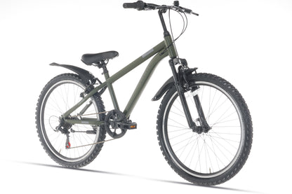 Ranger 7-Gang Jungenfahrrad 24 Zoll Blau
