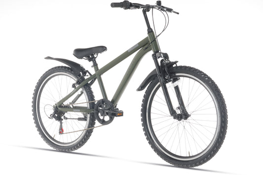 Ranger 7-Gang Jungenfahrrad 24 Zoll Blau