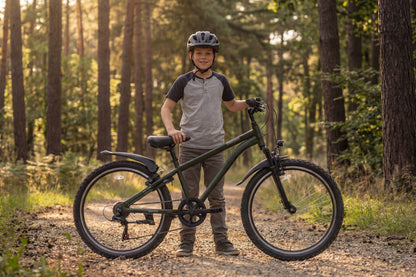 Ranger Plus 7-Gang Jungenfahrrad 24 Zoll Blau