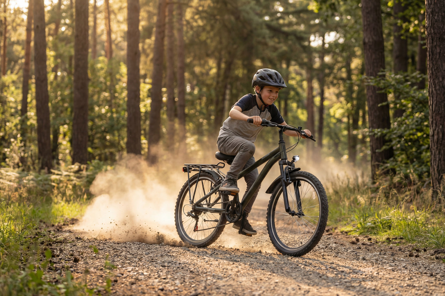 Ranger Plus 7-Gang Jungenfahrrad 24 Zoll Blau