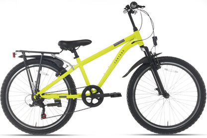 Ranger Plus 7-Gang Jungenfahrrad 24 Zoll fluoreszierend gelb