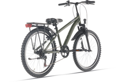 Ranger Plus 7-Gang Jungenfahrrad 24 Zoll Blau