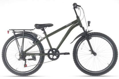 Ranger Plus 7-Gang Jungenfahrrad 24 Zoll Blau
