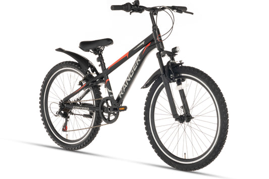 Ranger 7-speed Boys' Bicycle 24 inch Black
