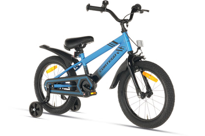 BMX Cross Jungenfahrrad Blau 16 Zoll