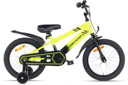 BMX Cross Jungenfahrrad Grün 16 Zoll