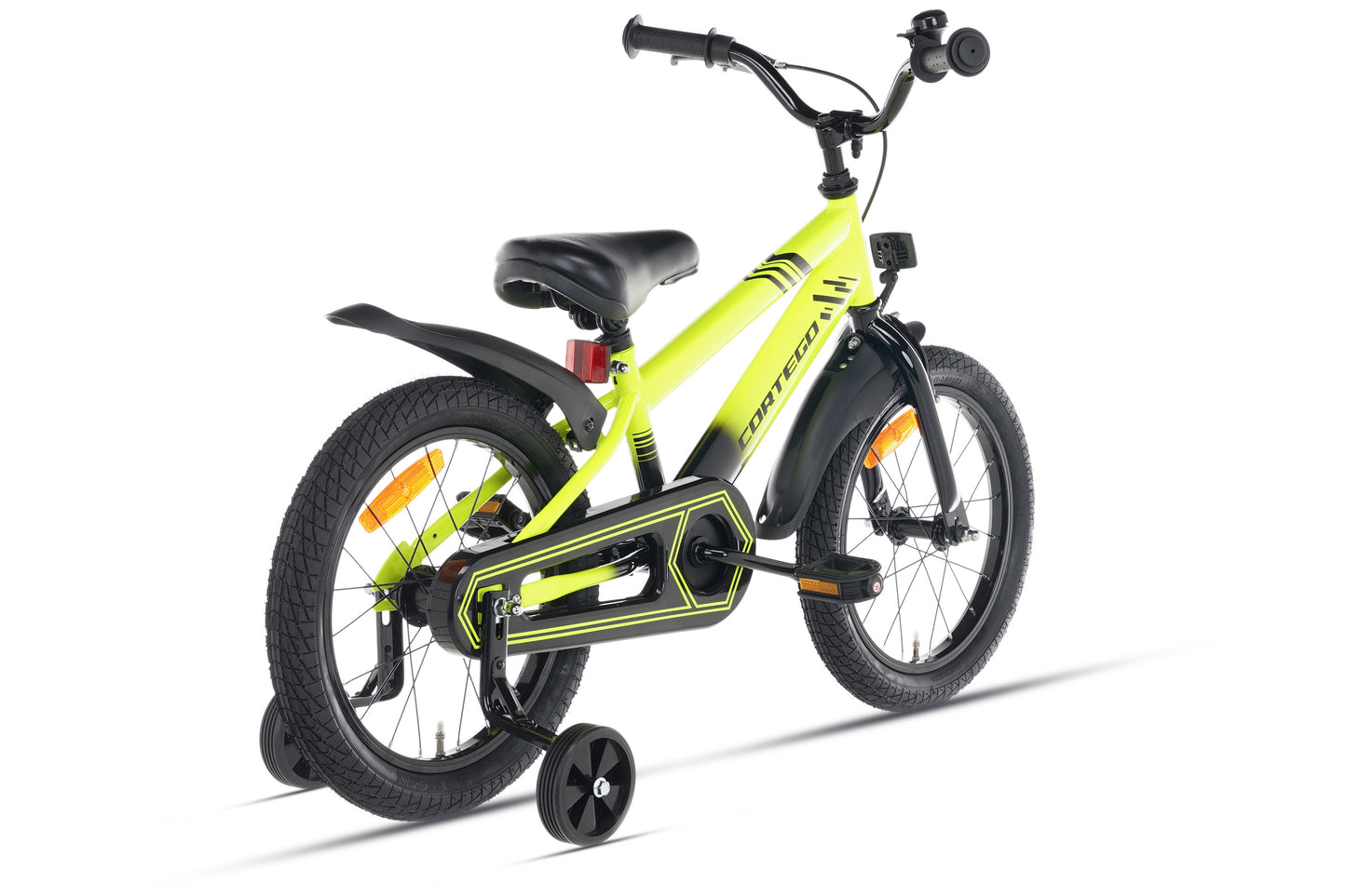 BMX Cross Jungenfahrrad Grün 16 Zoll