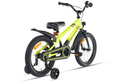 BMX Cross Jungenfahrrad Grün 16 Zoll