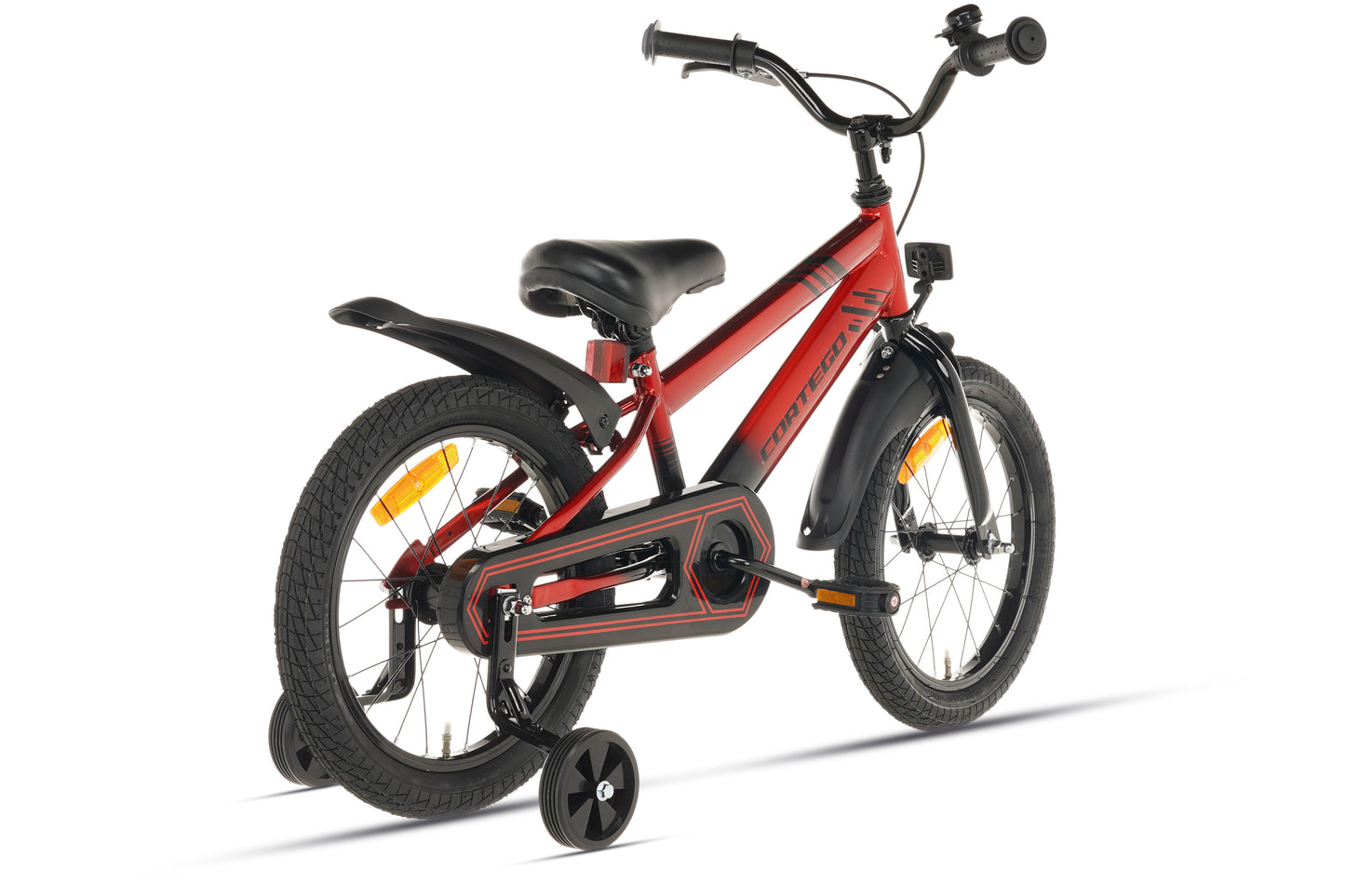 BMX Cross Jungenfahrrad Rot 16 Zoll